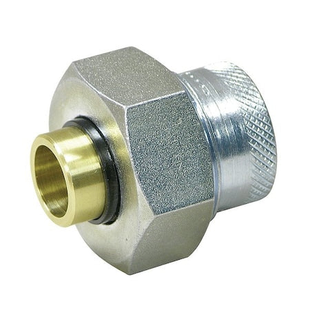 Watts LF3002 - 1/2" X 3/8" - Dielectric Straight Steel Thrd1/2"Brass3/8"