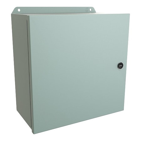 Hammond EJ12126 - Latches Electrical Enclosure, 12 in H, 6 in D, 12 in W, 12, 13, 3 R, 4, Steel