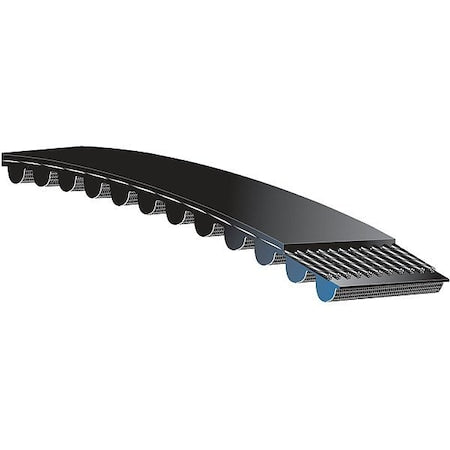 Gates 635-5M-25 - Curvilinear Timing Belt, 127 Teeth, Neoprene, 635 mm Wide, 5 mm Pitch, 635-5 M-25